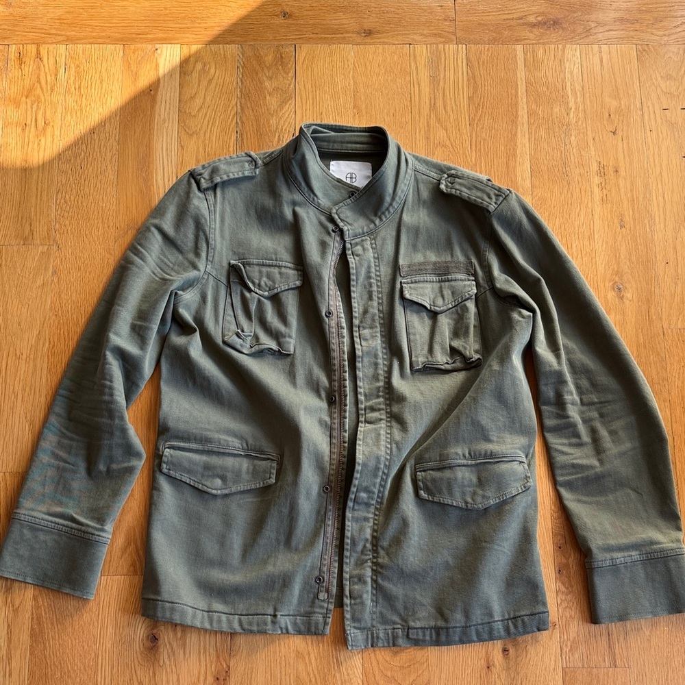 Anine Bing Olive Green Utility Jacket - Medium